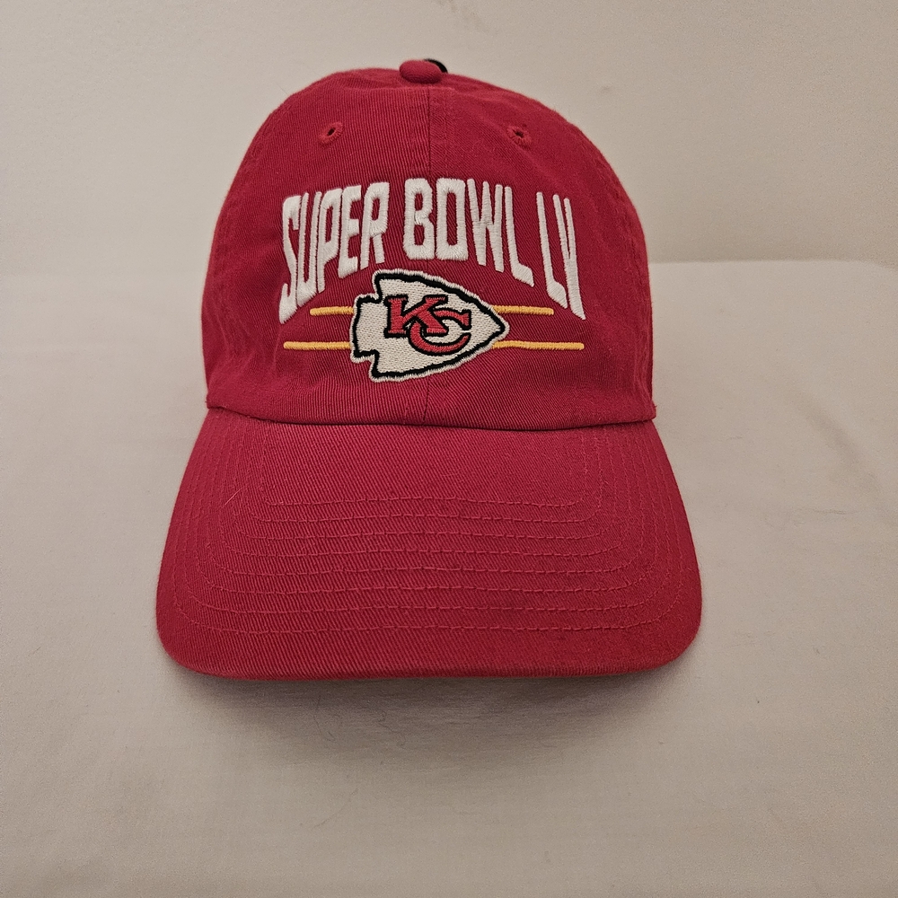 Kansas City Chiefs Red Super Bowl LV Baseball Cap